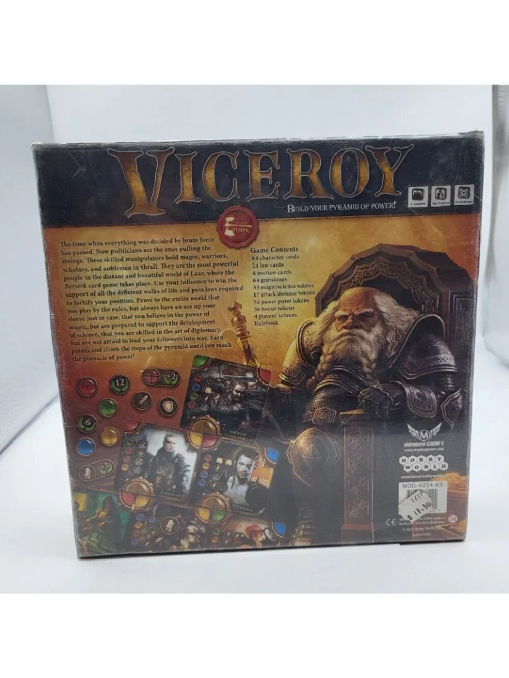 Viceroy - Build Your Pyramid of Power Mayday Games Hobby World sealed